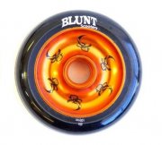 Blunt Skull 100 mm kolečko, gold/black PU