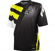 Fox Racing Covert S/S Jersey Black/Yellow