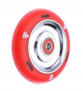 Anaquda 100 mm kolečko + ABEC 9, Silver/Red