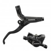 Shimano BR-M445W brzdy kotoučové přední + zadní, bez kotoučů barva černá