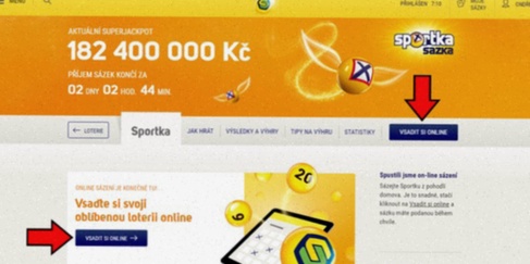 Tipsport mobilní aplikace